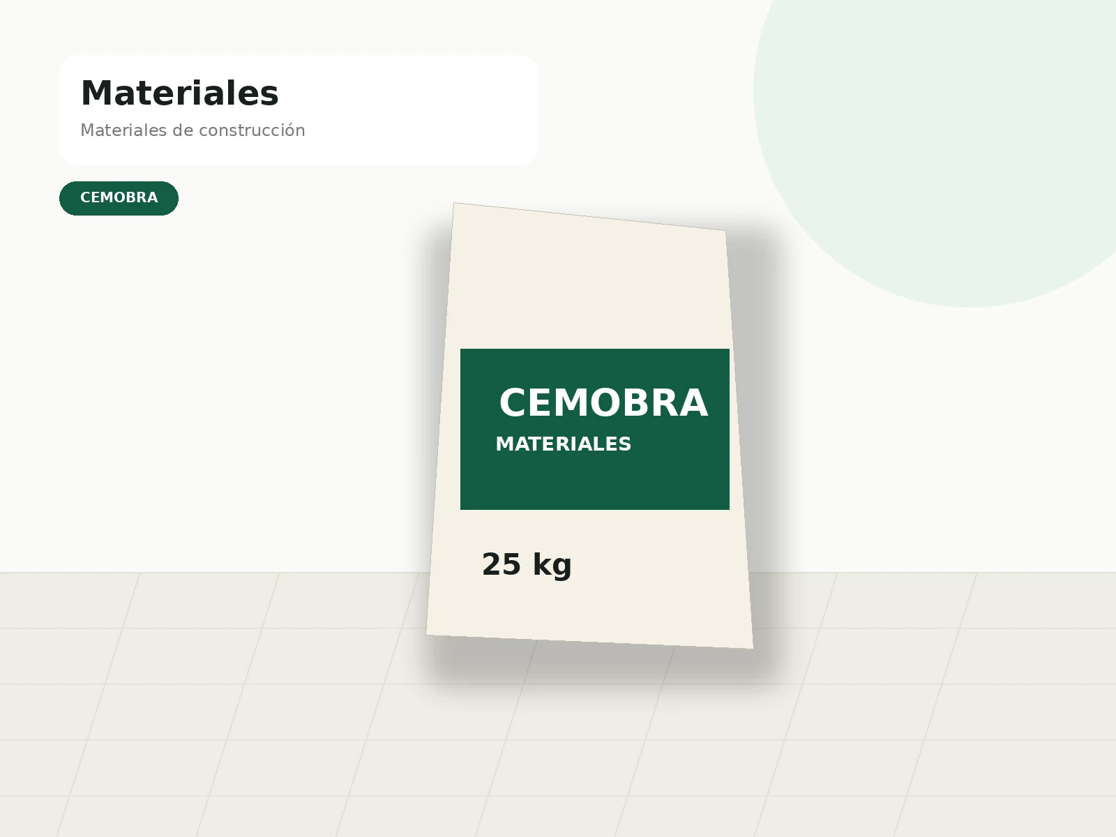 Materiales de construcción Cemobra