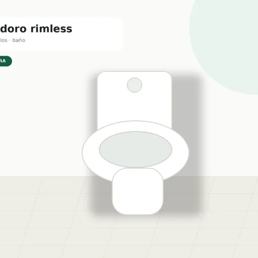 Inodoro compacto rimless salida dual | Cemobra