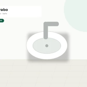 Lavabo sobre encimera redondo 40 cm | Cemobra